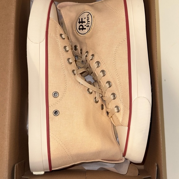 P.F. Flyers Other - P.F. Flyers unisex Beige High-Top Sneakers